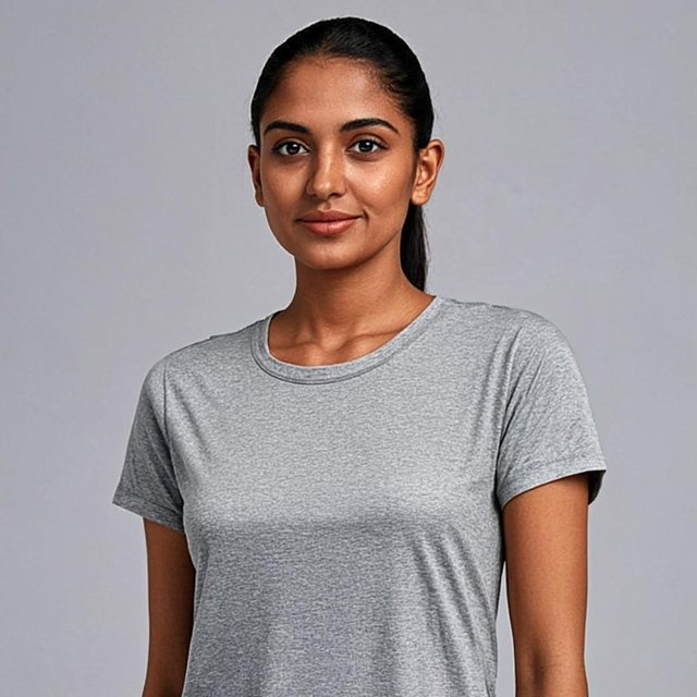 Priya after 10 weeks on the Full body-type plan