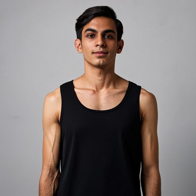 Rohit before starting the Skinny body-type plan